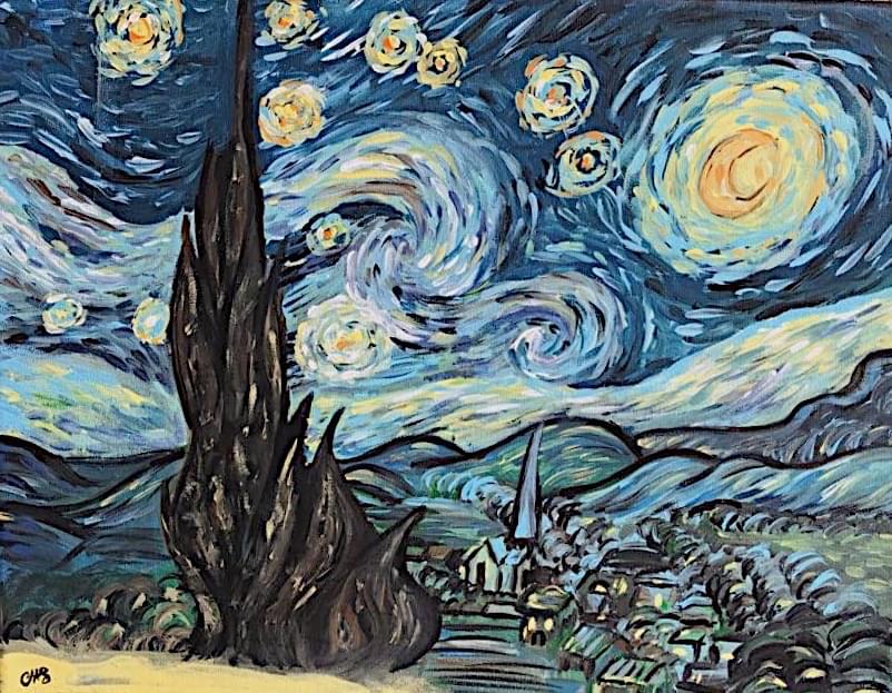 Starry Night - Van Gogh Starry Night - Van Gogh